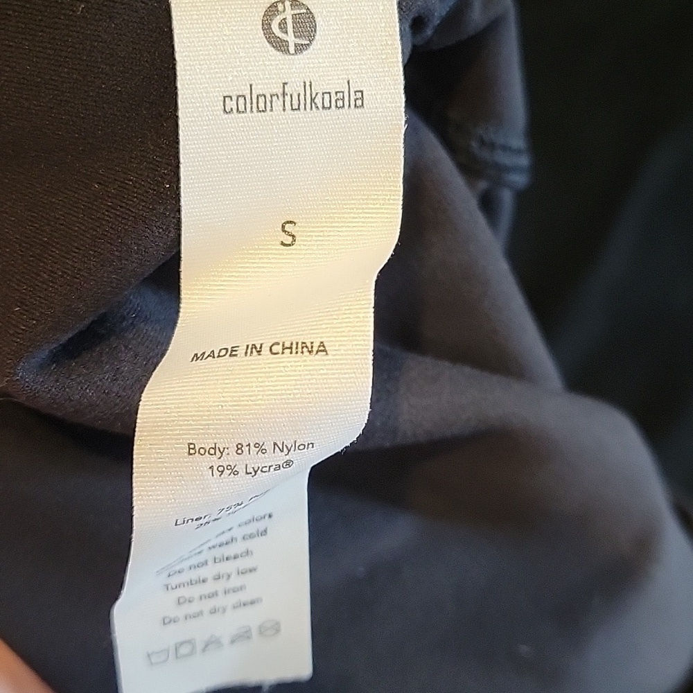 Black Women's Dream Lux Leggings NWOT - Picture 9 of 16